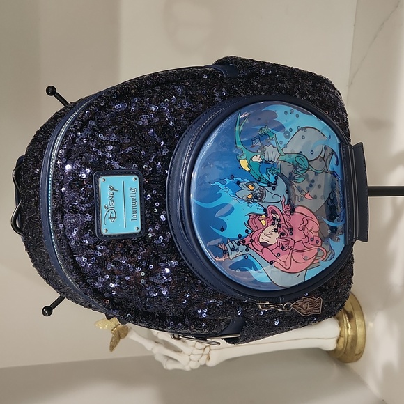 hot topic hades loungefly mini backpack Hercules Exclusive Sequin Cosplay | Officially Licensed | Plastic/Vegan Leather Loungefly Disney Hercules Hades Flames Mini Backpack Loungefly Disney Hercules Hades Flames